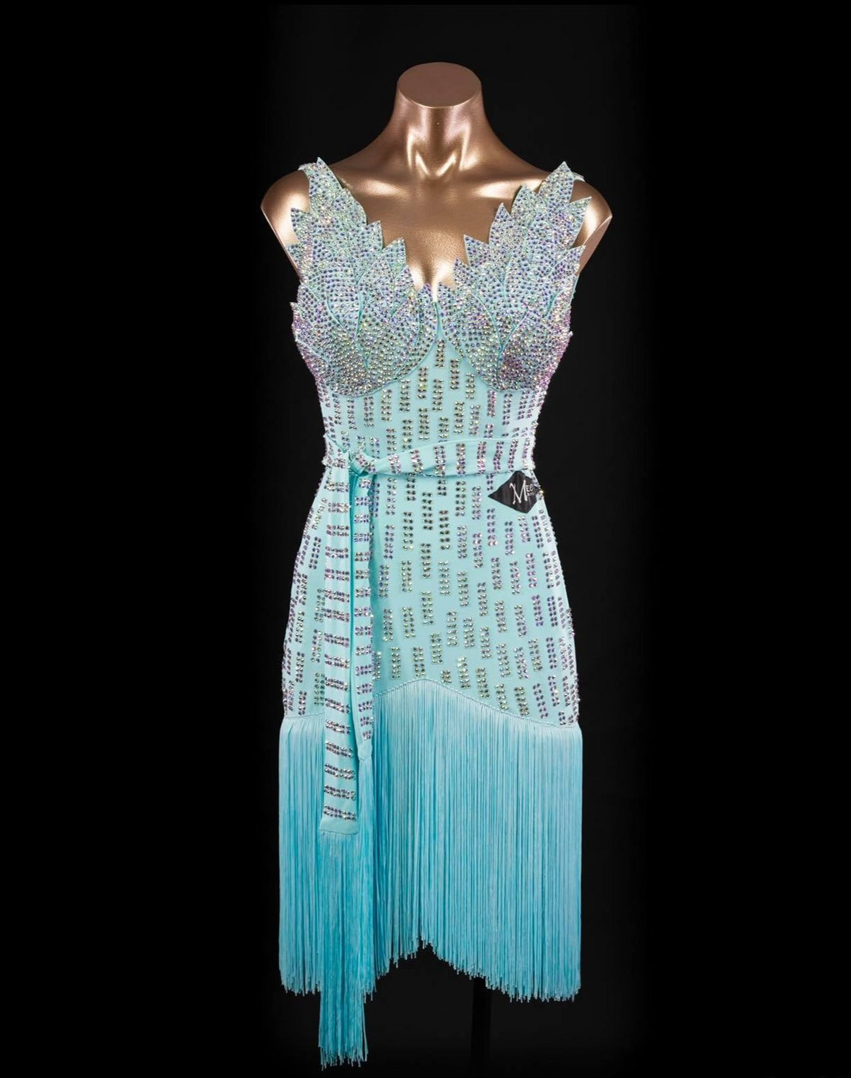 Blue Fringe Dress Blue Fringe Dress