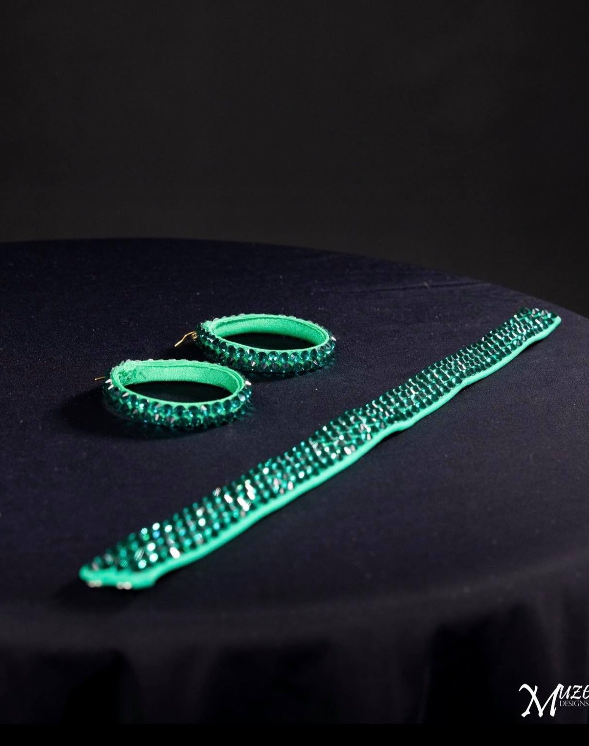 green dancesport accessories