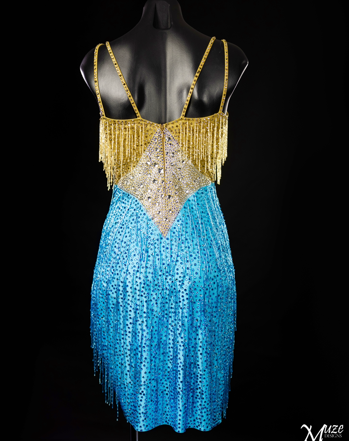 Rhythm Latin Ballroom Smooth Dress For Rent/Buy