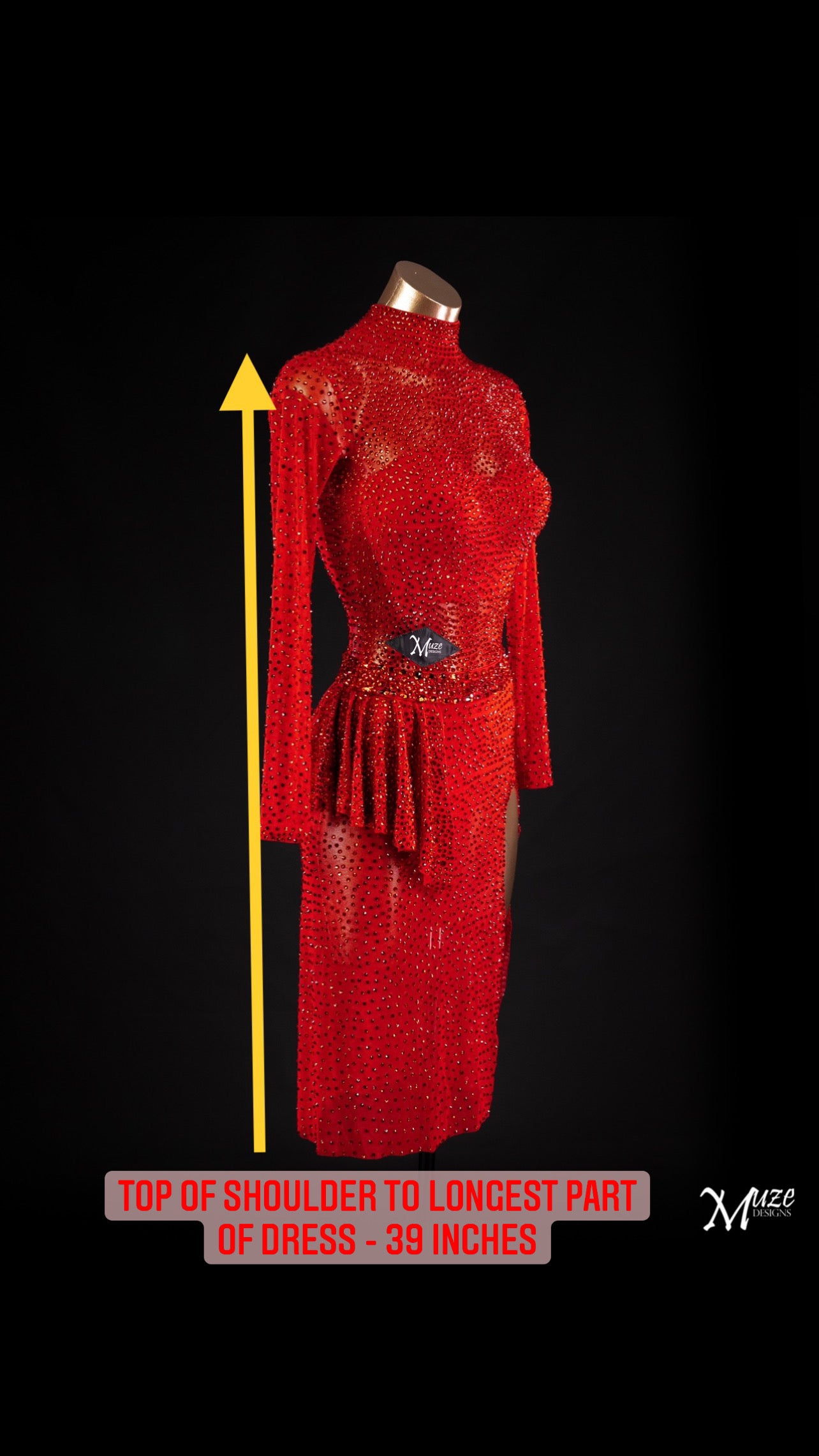 Lucia Red Dress