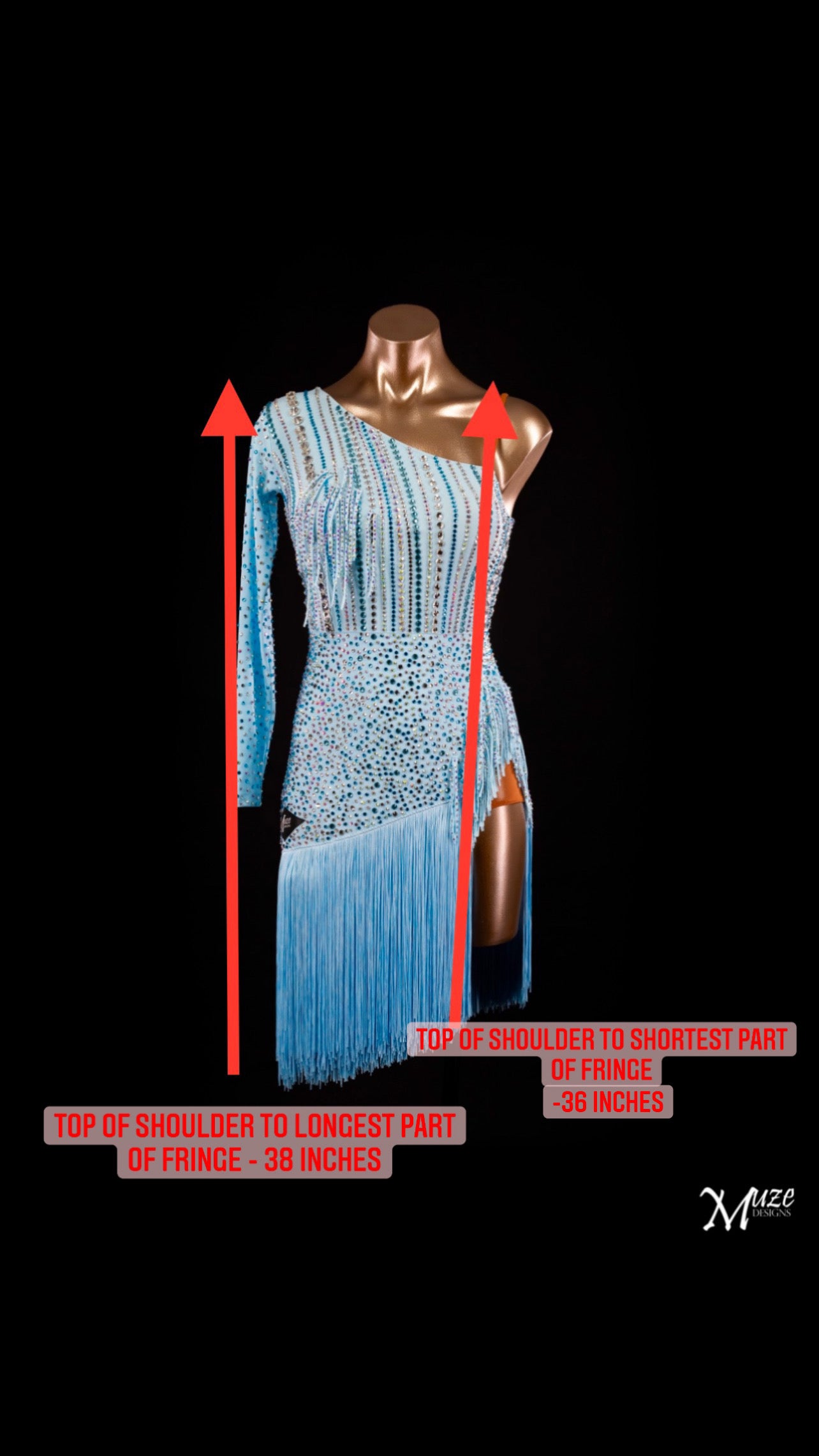 Lucinda Ice Blue Dress
