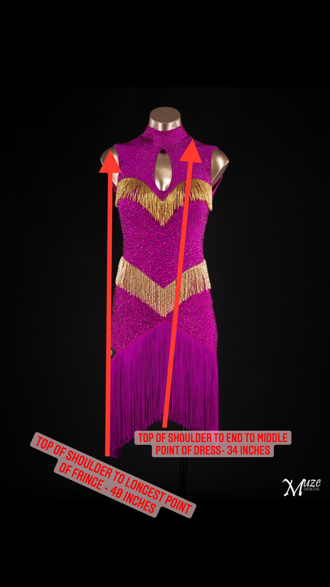 Rhythm/ Latin Dancesport Dress for Rent/Buy.